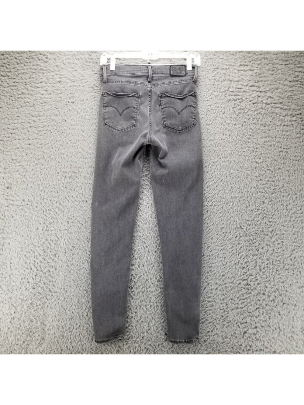 Levis Jeans Womens 27 Gray 720 Super Skinny Premium Stretch Denim *Read*
